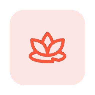 Nilüfer çiçeği vücut tedavi spa 'sının bir sembolüdür.