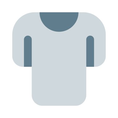 Beyaz bir arka planda, ter geçirmez spor gömleği.