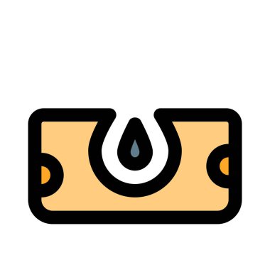 Ekran kesiti görünümündeki saç büyümesi beyaz bir arkaplanda izole edildi