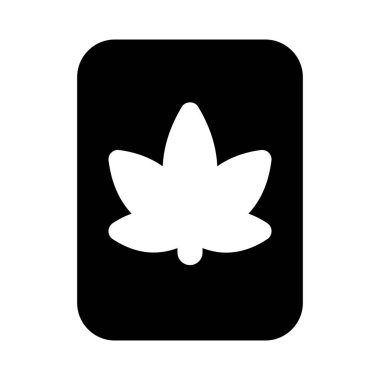 Esrar rapor dosyası beyaz arkaplanda izole edildi