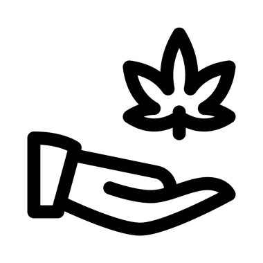 Beyaz arka planda izole edilmiş esrar paylaşımı