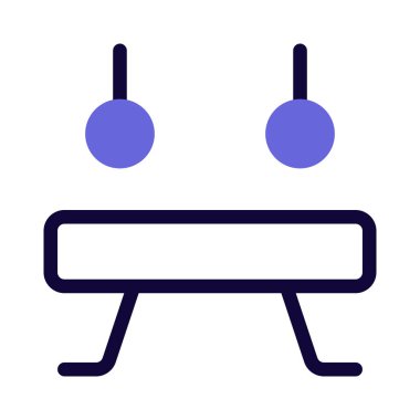 Aerobik ve esneme egzersizleri için zile bas.