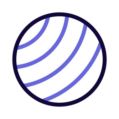 Omurga egzersizi için egzersiz topu gibi çapraz uyumlu spor aletleri