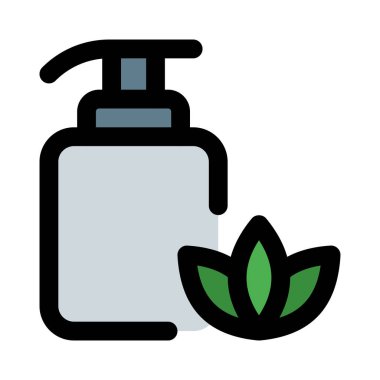 Pompa şişesinde saklanmış el sabunu.