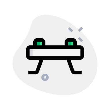 Aerobik ve esneme egzersizleri için zile bas.