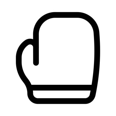 Beyaz arka planda izole edilmiş elleri korumak için boks eldivenleri.