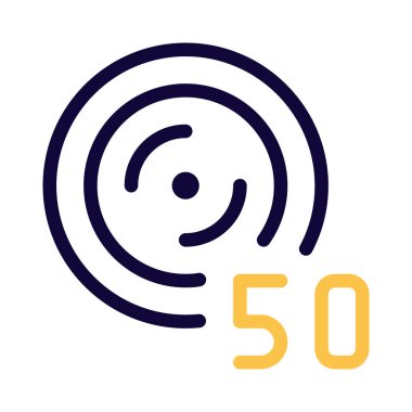 Beyaz zemin üzerinde 50 kilogram dambıl izole edildi