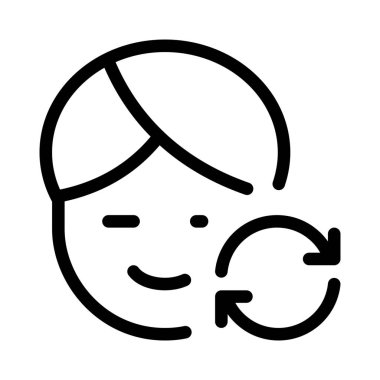 Beyaz arka planda izole edilmiş makyaj temizliği sonrası ferahlatıcı görünüm