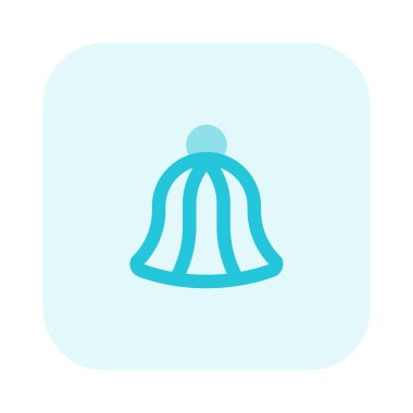 Beyaz arka planda izole edilmiş kaplıcada saç koruyucu başlık.