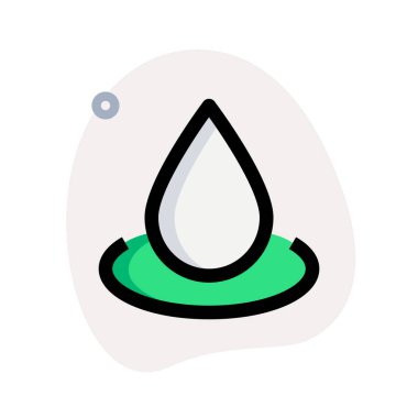 Beyaz arka planda izole edilmiş kaplıcalardaki su tedavisi terapileri