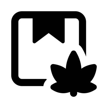 Beyaz arka planda izole edilmiş yasal esrar kutusu