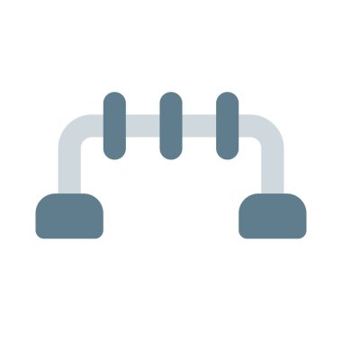 Beyaz arka planda izole edilmiş açık spor salonu kaldırma egzersizi tutuşu