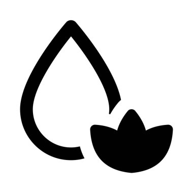 Beyaz arka planda izole edilmiş kan terapisi tesisi olan bir spa.