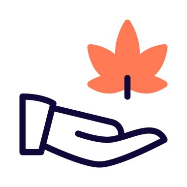 Beyaz arka planda izole edilmiş esrar paylaşımı