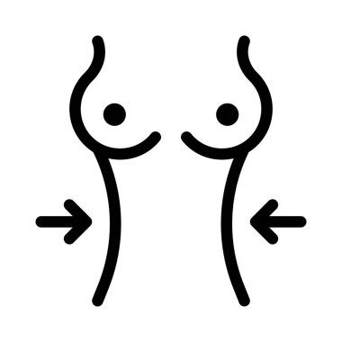 Liposuction 'un vücut inceltme ameliyatı beyaz arka planda izole edildi