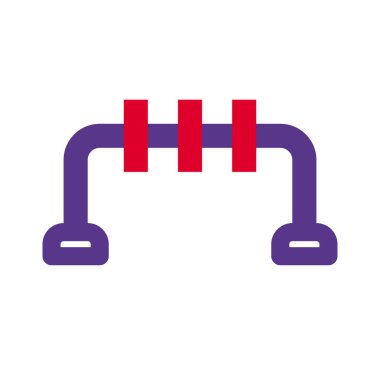 Beyaz arka planda izole edilmiş açık spor salonu kaldırma egzersizi tutuşu