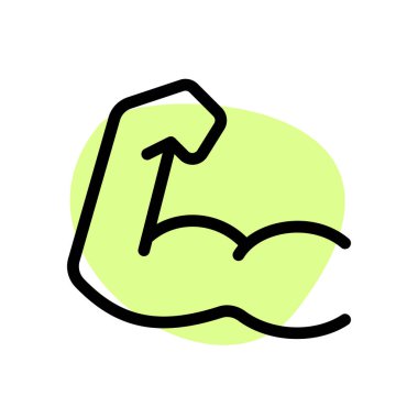 Yüksek kalite güç egzersiziyle spor salonunda kas yapmak.