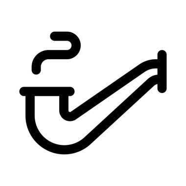 Marihuana sigara piposu içinde ezilerek tüttürüldü.