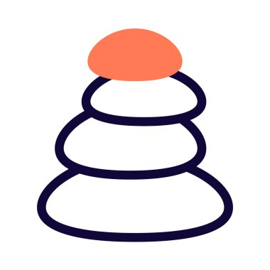 Spa vücut tedavisinde kullanılan iyileştirici taş tedavi merkezi