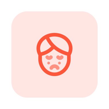 Yağlı cilt tipinde sivilceler.