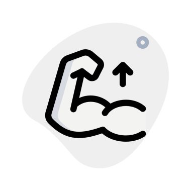 Çekirdek egzersiziyle kol kaslarında şişkinlik.