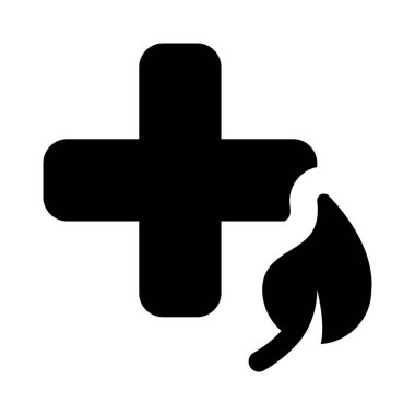 Hastalar için bitkisel tedavisi olan özel bir klinik.