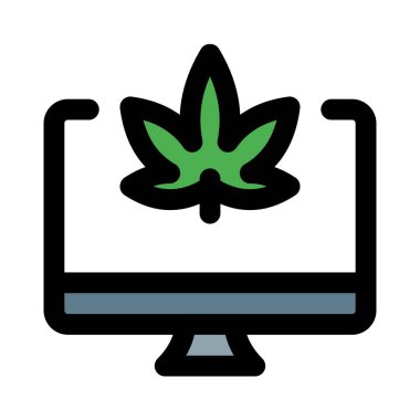 Laboratuvarı izlemek bilgisayarda marihuana yetiştirmek