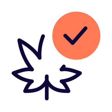 Kenevir kontrol listesi beyaz arkaplanda izole edildi