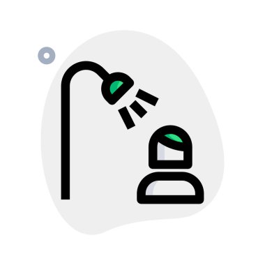 Beyaz arkaplanda yağış izole edildi