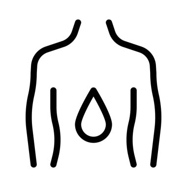 Kaplıcada yağlı sırt masajı.