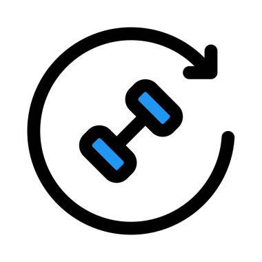 Yüksek güçlü egzersiz rutini için etrafta dolaşın.