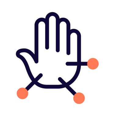 Hassasiyet ve iyileşme düzeni için el akupunkturu