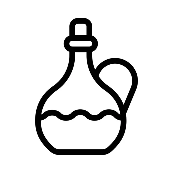 Parfum Aromathérapie Stocké Dans Une Fiole Isolée Sur Fond Blanc — Image vectorielle