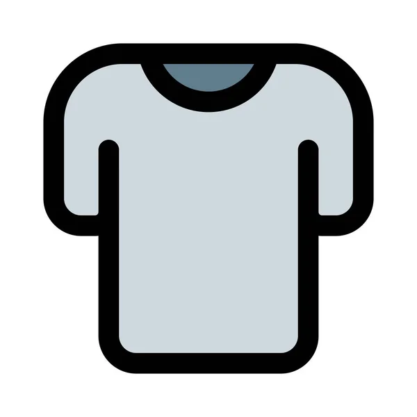 Sportovní Košile Potem Izolované Bílém Pozadí — Stockový vektor