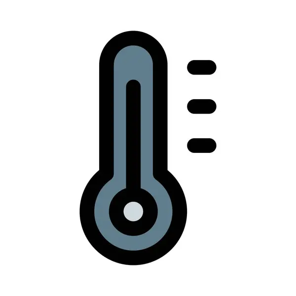 Temperaturmessgerät Thermalbad — Stockvektor