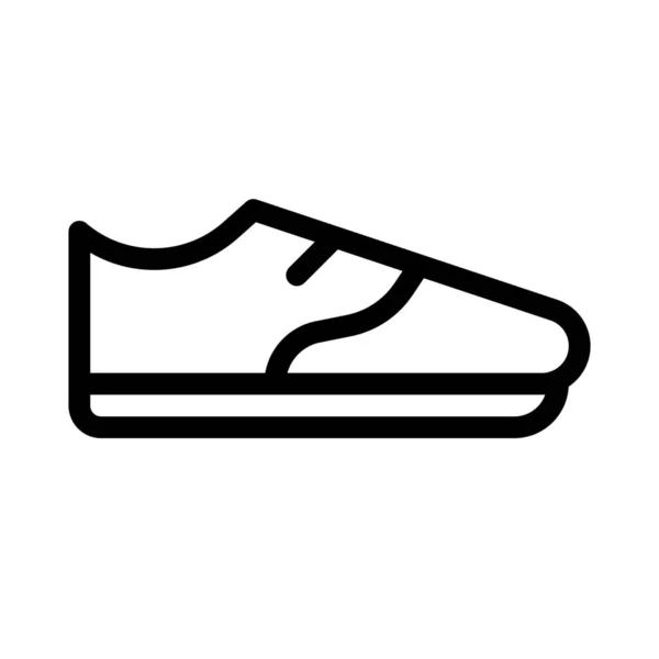 Εξωτερικά Αθλητικά Παπούτσια Για Προπόνηση Και Τρέξιμο — Διανυσματικό Αρχείο