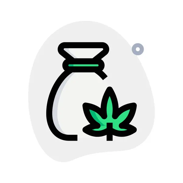 Marijuana Devient Chère Mesure Que Demande Augmente — Image vectorielle