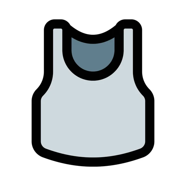 Shirt Sport Pour Homme Sur Fond Blanc — Image vectorielle