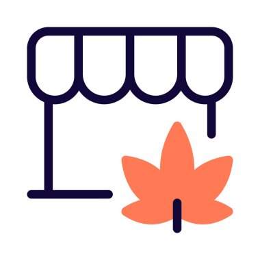 Mağazada laboratuvar yetiştirilmiş yasal kenevir esrarı