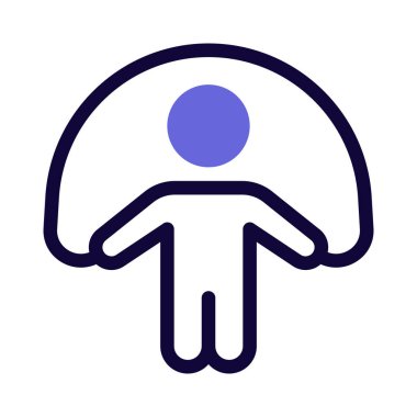 Beyaz arkaplanda izole edilmiş aerobik egzersizi atlamak