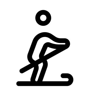 Beyaz arka planda izole edilmiş buz pateni aktiviteleri