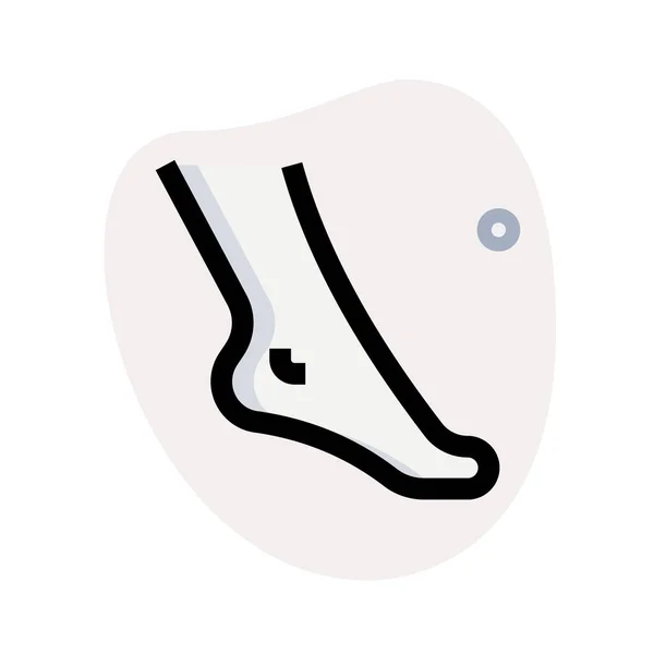 Pedikúra Manikúra Pro Nohy Pacientů — Stockový vektor