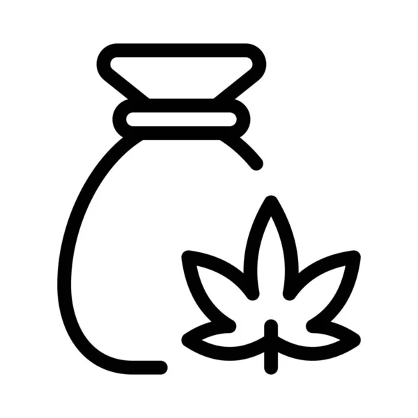 Marihuana Stále Dražší Jak Poptávka Stoupá — Stockový vektor