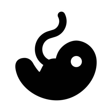 Doğmamış ya da doğmamış bir anne yavrusu.