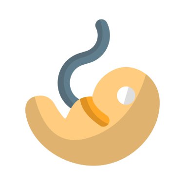 Doğmamış ya da doğmamış bir anne yavrusu.