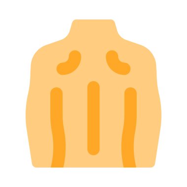 İnsan vücudunun büyük arka kısmı.