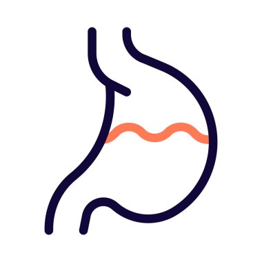 Mide, karın bölgesinin sol tarafında yer alan bir kas organıdır.