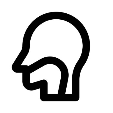 Boğazı boynun ön tarafında, omurganın önüne yerleştirilmiş.