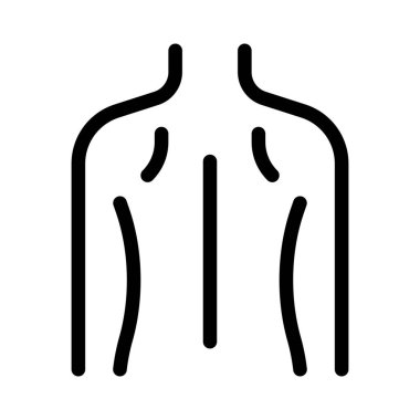 Kadın, insan vücudunun arkasında geniş bir bölge.