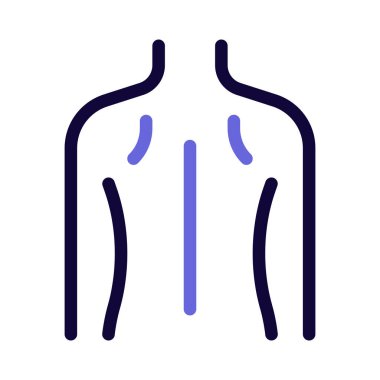 Kadın, insan vücudunun arkasında geniş bir bölge.